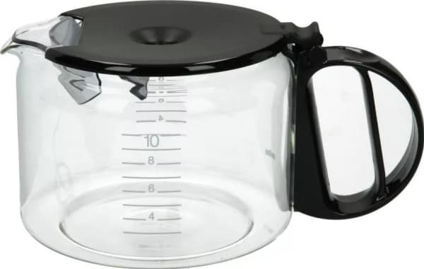 Braun KFK 10 L - Tillbringare - till kaffebryggare - svart - för Aromaster KF 37, KF 47; Aromaster Plus KF 400