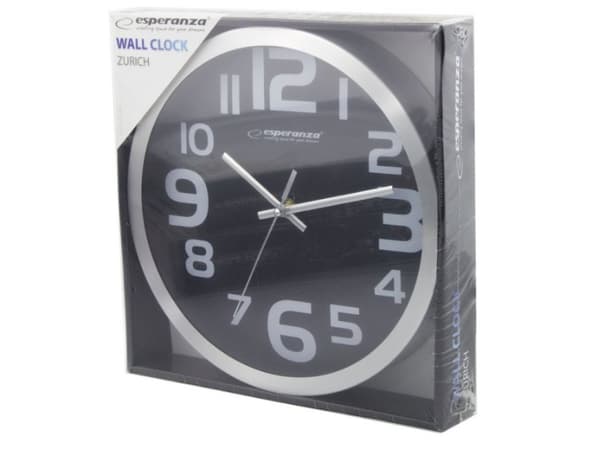 Esperanza ZURICH - Klokke - kvarts - veggmonterbar - 25 cm