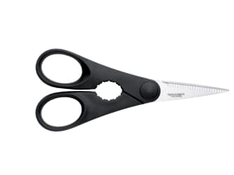 Fiskars 1023820, Universell, Sort, Rustfritt stål, Rustfritt stål, Plast, 55 HRC, 200 mm