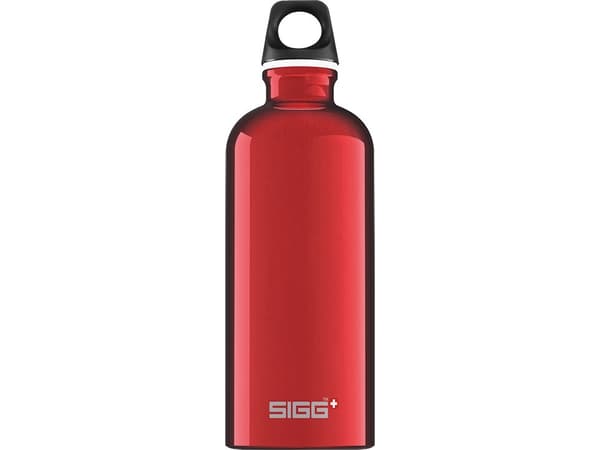 SIGG Traveller, 600 ml, Urheilu, Punainen, Alumiini, Aikuinen, Mies/Nainen