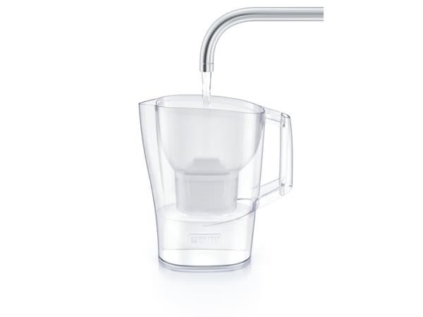 Brita Aluna Cool, Krukke, 2,4 l, Gjennomsiktig, Hvit