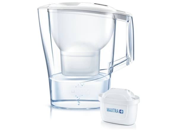 Brita Aluna Cool, Krukke, 2,4 l, Gjennomsiktig, Hvit