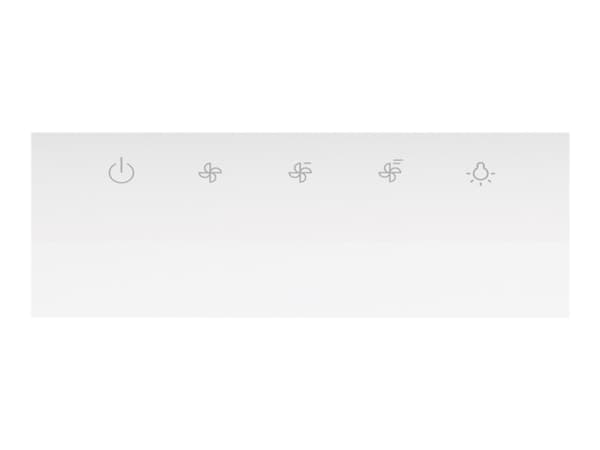 Gorenje Essential WHI649EXGW - Panser - skorsteinvinklet - bredde: 60 cm - dybde: 33.5 cm - ekstraksjon og resirkulasjon (-) - med intern motor - rus