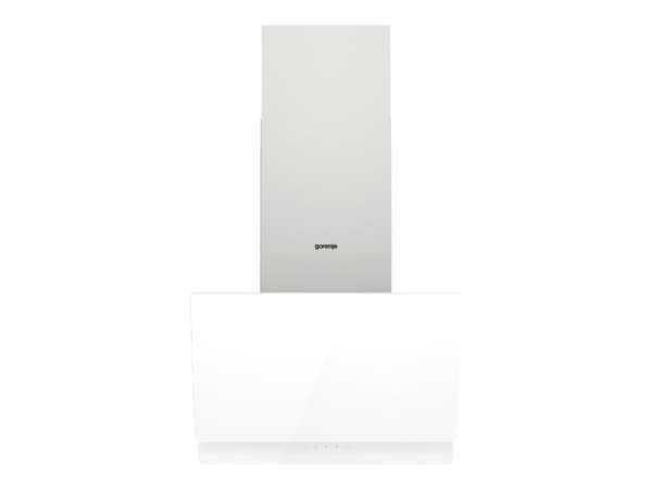 Gorenje Essential WHI649EXGW - Panser - skorsteinvinklet - bredde: 60 cm - dybde: 33.5 cm - ekstraksjon og resirkulasjon (-) - med intern motor - rus