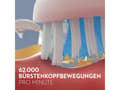 Miniatyrbild 5 av 5: Oral-B Pulsonic Slim Luxe 4500, Vuxen, Ultraljudstandborste, Daglig vård, Känslig, Tandblekning, 62000 rörelser per minut, Platina, 2 min