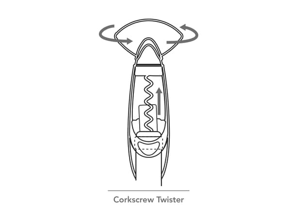 Twister Corkscrew Giftpack Vacuvin®