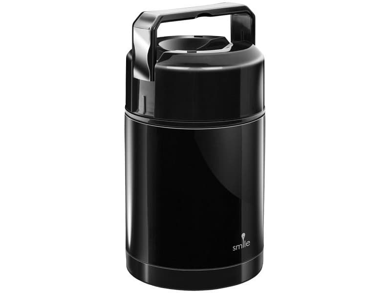 MPM Black thermo bottle 1L