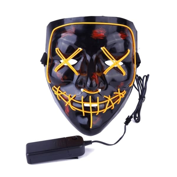 El wire purge led naamio - Keltainen