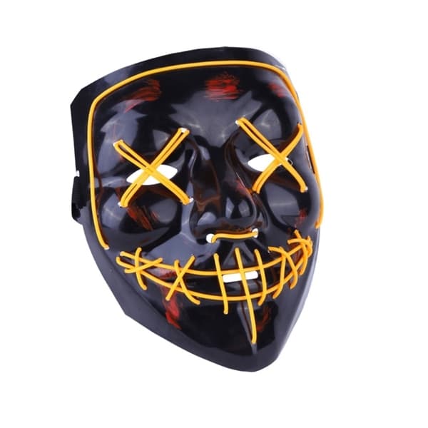 El wire purge led naamio - Keltainen
