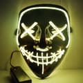 Pikkukuva 2 / 4: El wire purge led naamio - Keltainen