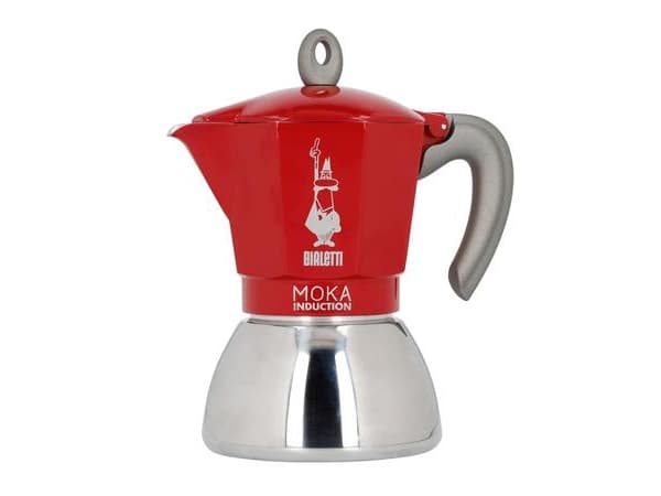 BIALETTI MOKA INDUKTIO RØD 4 KOP EDITION 2.0 BIALETTI MOKA INDUKTIO RØD 4 KOP EDITION 2.0
