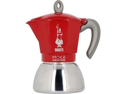 BIALETTI MOKA INDUKTIO RØD 4 KOP EDITION 2.0 BIALETTI MOKA INDUKTIO RØD 4 KOP EDITION 2.0