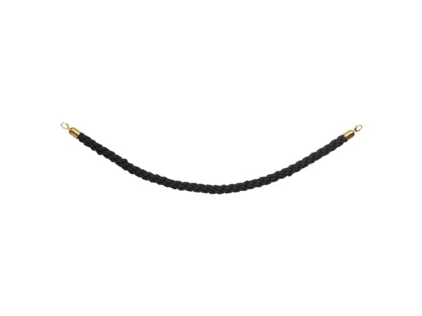 Securit® Classic Gold reb sort med kliklås i rustfrit stål