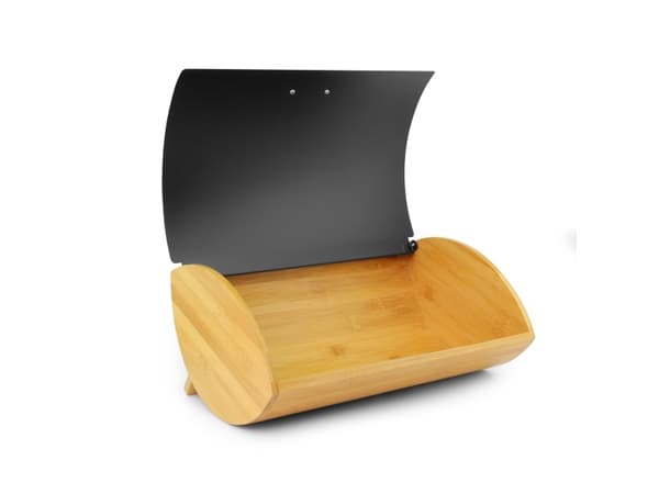 Promis bread bag PROMIS BAMBOO OVAL BREAD FRANCESCO, BLACK P