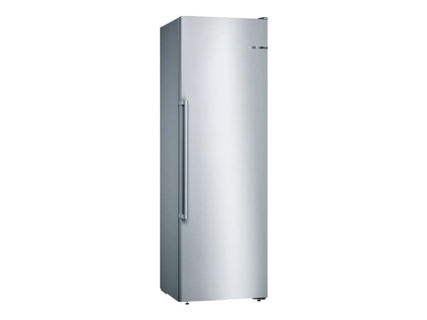 Bosch Serie | 6 GSN36AIEP - Fryser - stående - bredde: 60 cm - dybde: 65 cm - høyde: 186 cm - 242 liter - Klasse E - inox-lettrens Rustfritt stål