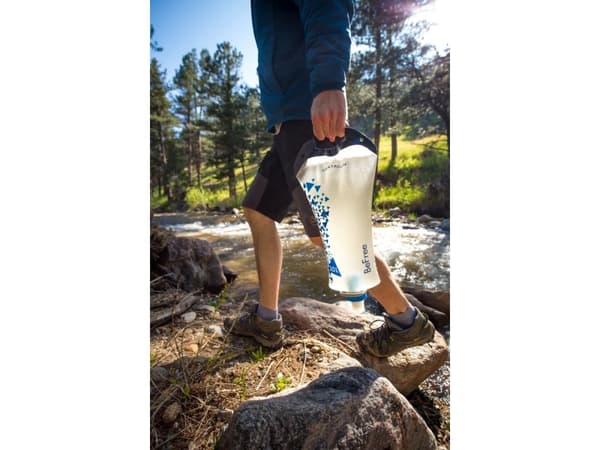 Katadyn BeFree Gravity, 3 L, Sininen, Valkoinen, Muovi, 2 l/min, 230 mm, 75 mm