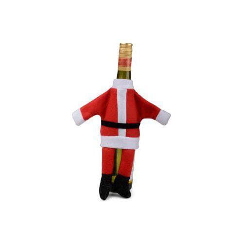 Flaskdekoration Tomte