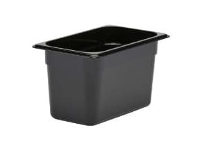 Kanisteri Cambro 1/4GN 3.7L 26.5x16.2x15cm Polykarbonaatti Sort,6 stk/krt