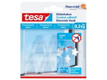 tesa tesa selvklæbende krog Transparent