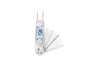 Termometer T104-IR Testo med Infrarød/Indstik Vandtæt -30 til +250 C,stk