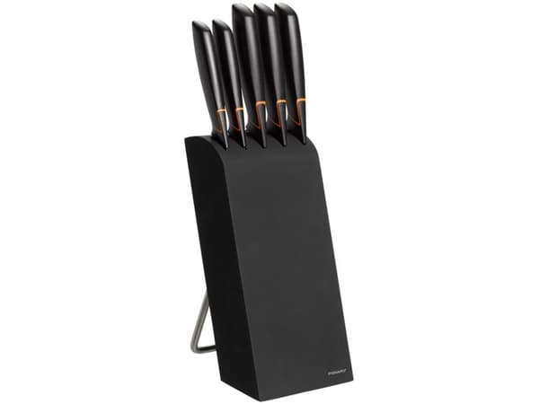 Fiskars 978791, Ruostumaton teräs, Musta, Musta, Oranssi