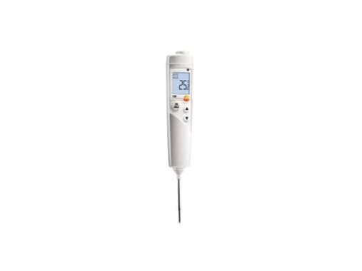 testo 106 Set Instickstermometer (HACCP) Mätområde temperatur -50 till 275 °C Sensortyp NTC Överensstämmer med HACCP (livsmedelssäkerhet)
