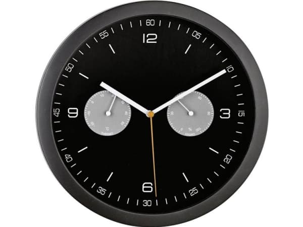 Mebus 52825 Radio Vægur 260 mm x 42 mm Sort