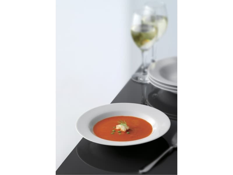 Tallrik aida daily design 24cm vit låda med 4 st