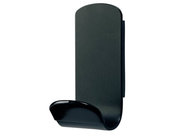 Unilux Steely, Innendørs, Knagg, Sort, Polyvinylklorid (PVC), Stål, Magnet, 12 kg
