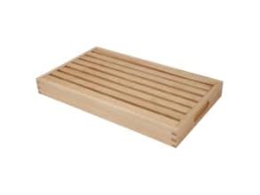 Krummeskærebræt 42x25x4.5 cm Løs indsats Parawood,6 stk/krt
