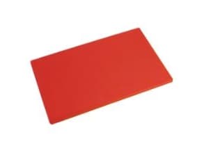 Skærebræt 45x30x1.2 cm PE Plast rød (stk.)
