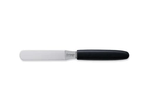 Paletkniv Triangle 9 cm med Knæk Rustfri stål/Plastik Sort,stk