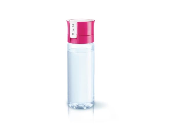 BRITA Fill&Go Vital - Vattenfiltreringsflaska - Storlek 7.2 cm - Höjd 22 cm - 0.6 L - rosa