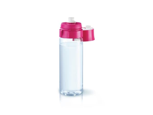 BRITA Fill&Go Vital - Vattenfiltreringsflaska - Storlek 7.2 cm - Höjd 22 cm - 0.6 L - rosa
