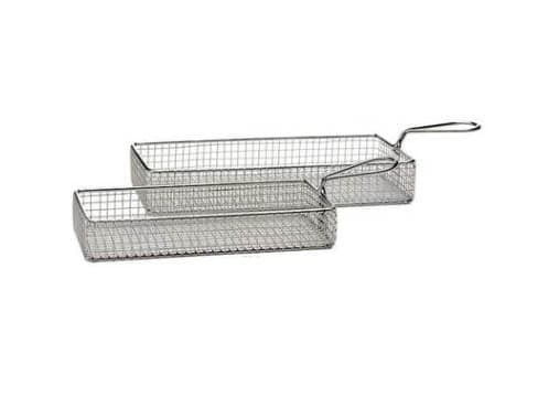 Serveringskurv Mini Friture 21.5x10.5x3.5 cm Rustfri stål,6 stk/pk