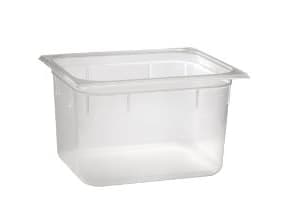 Kantine 1/2 GN 11,8 ltr 32,5x26,5x20 cm polypropylen klar, 1 stk.