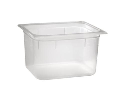 Kanisteri 1/4 GN 5,5 ltr 26,5x16,2x20 cm Polypropeeni Kirkas,1 stk