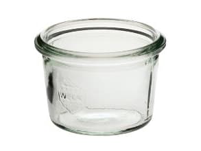 Patentglas Weck 80 ml Ø6.8x4.65 cm uden Låg Glas,60 stk/krt