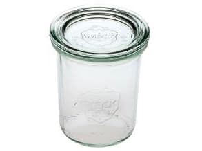 Patentglas Weck 160 ml Ø6.8x8 cm uden Låg Glas,48 stk/krt