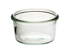 Patentlasi Weck 165 ml Ø8.8x4.65 cm uden Låg Glas,56 stk/krt