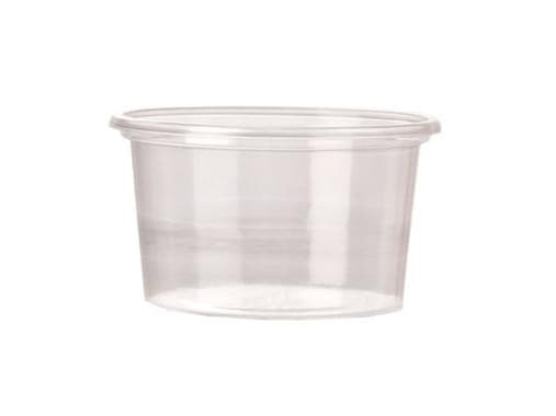 Dressingbæger 80 ml Ø70 mm Rundt PS Klar,100 stk/pk