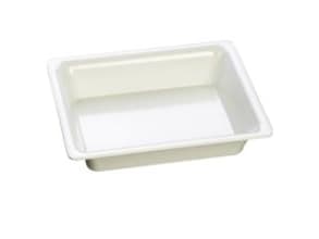 Kanisteri Slim 1/2 GN 32.5x26.5x6.5 cm Melamiini Valkoinen,1 kpl