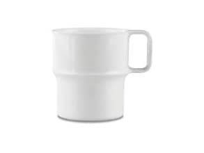 Mug Rosti Mepal 28 cl. melamin vit 314 stapelbar (6 st.)