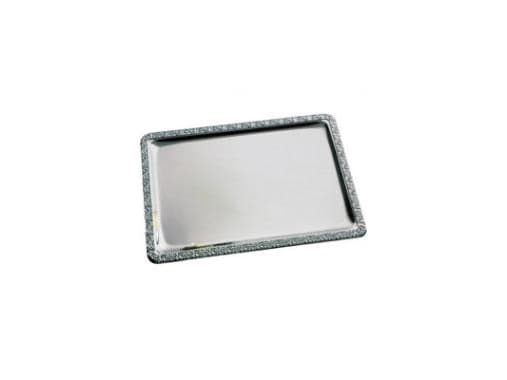 Serveringsfad Barocco 42x31 cm Rektangulær Rustfri stål,stk