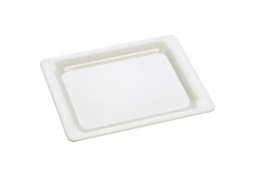 Kantine Slim 1/2 GN 32.5x26.5x2 cm Melamin Hvid,stk