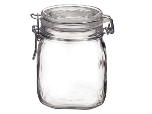 Patentglass Fido Bormioli 750 ml Ø10,6xH13,6 cm - (6 stk./kartong)