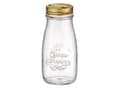 Miniatyrbilde 2 av 2: Saftflaske Quattro Stagioni 0.4 ltr Ø7.35x15.55 cm med Låg,12 stk/krt
