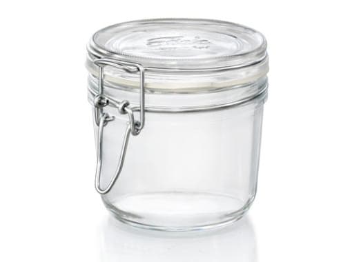 Patentglass Fido Bormioli 350 ml Ø10x9,8 cm (6 stk.)