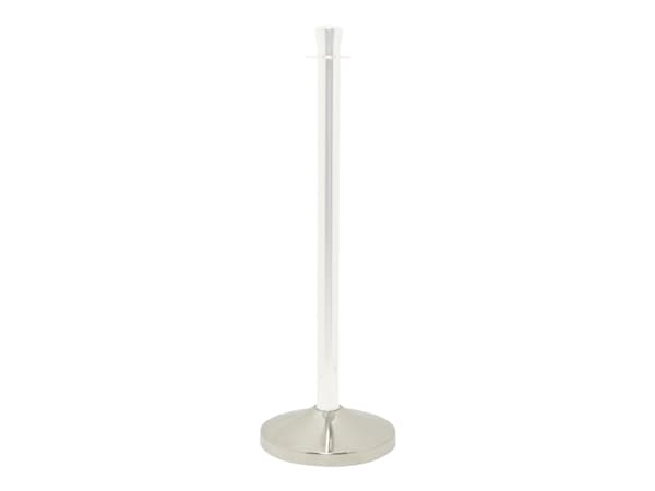 Securit® Classic Chrome fod til afspærringsstolpe rustfrit stål