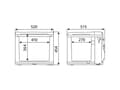 Pikkukuva 3 / 5: Dometic CoolFun CK 40D Hybrid Kompressorkühlbox 38L 12/230V